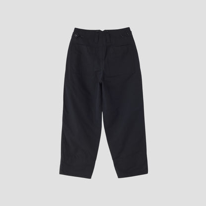 WA-SHI COTTON PLAINWEAVE TROUSERS