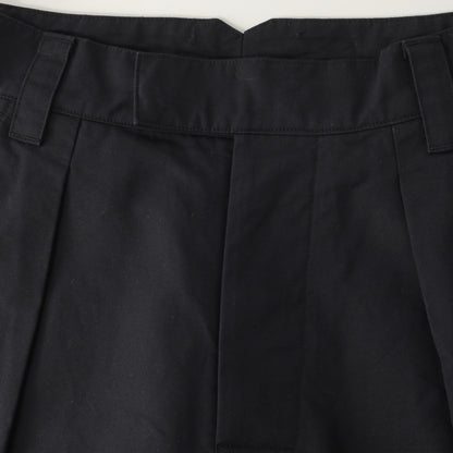 WA-SHI COTTON PLAINWEAVE TROUSERS