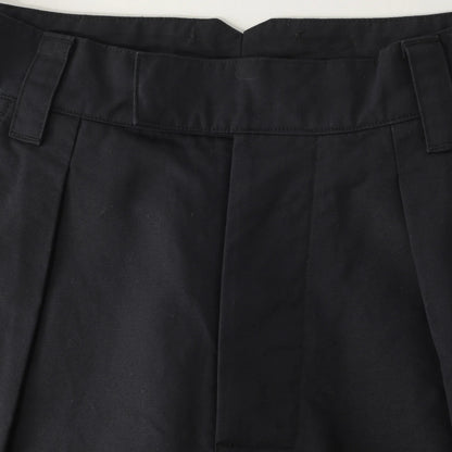 WA-SHI COTTON PLAINWEAVE TROUSERS