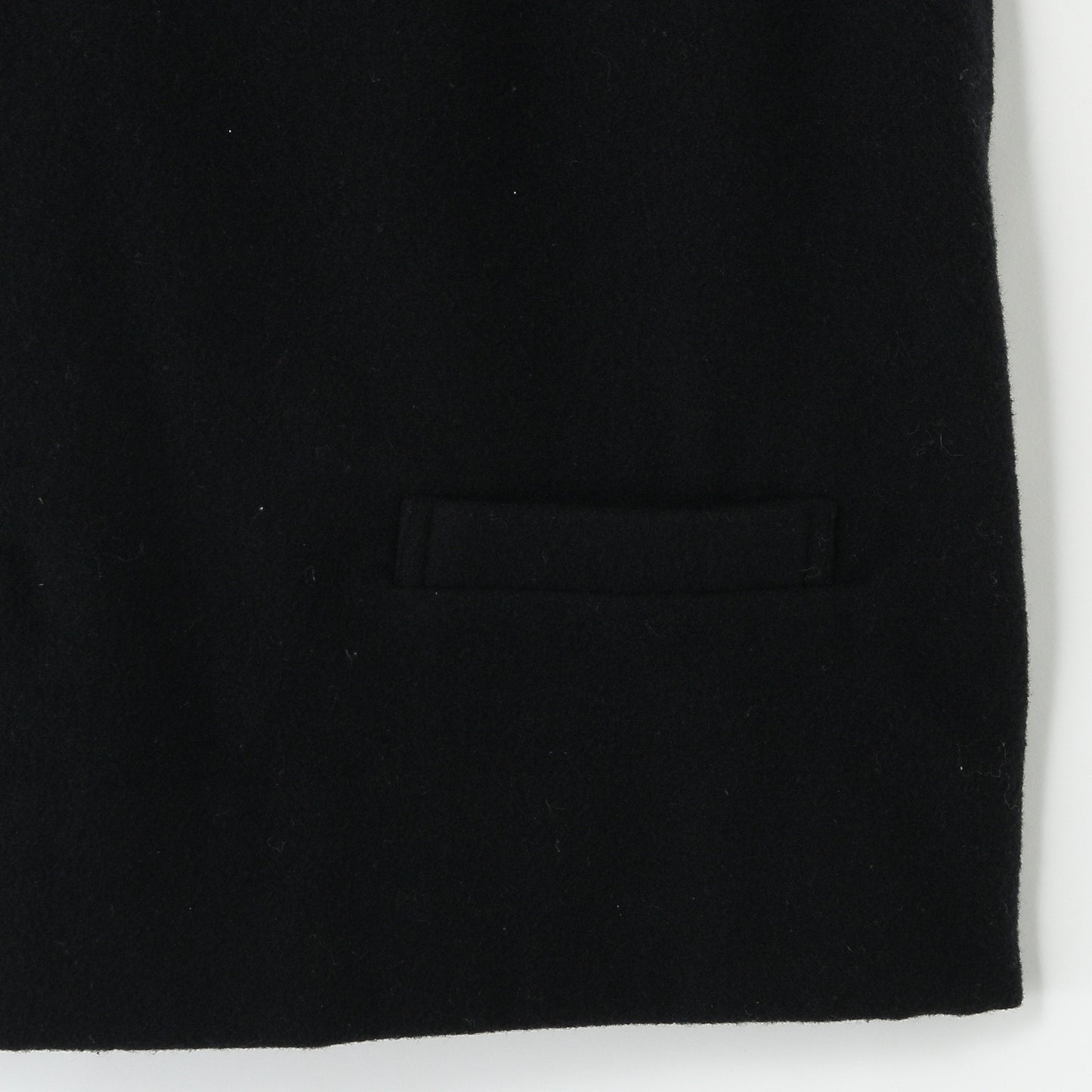 MILLED WOOL TWILL SHIRT