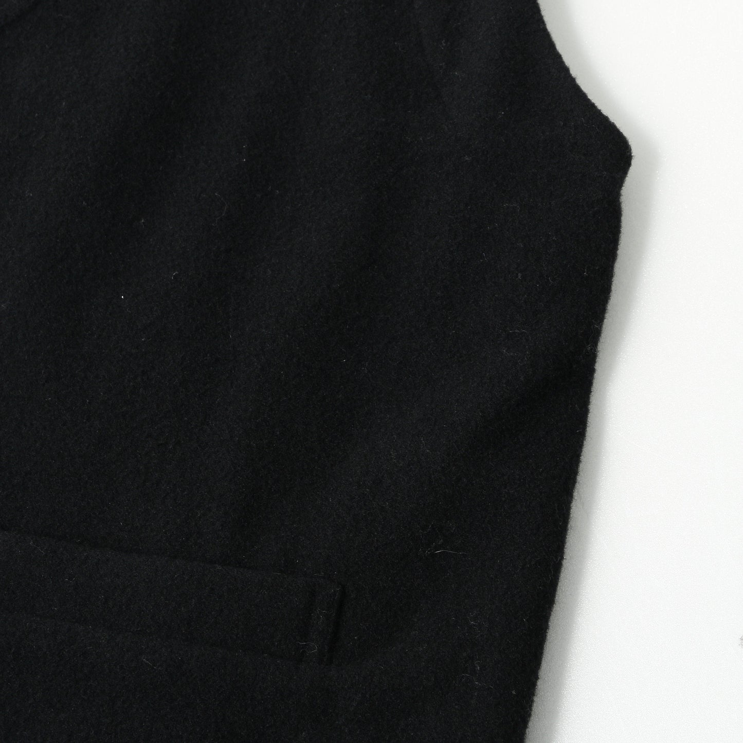 MILLED WOOL TWILL SHIRT