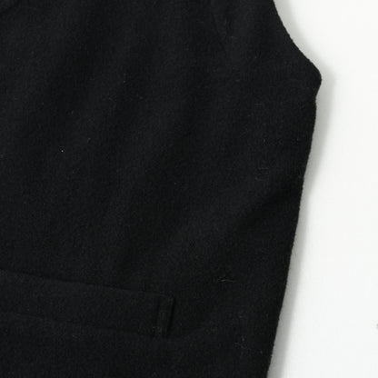 MILLED WOOL TWILL SHIRT