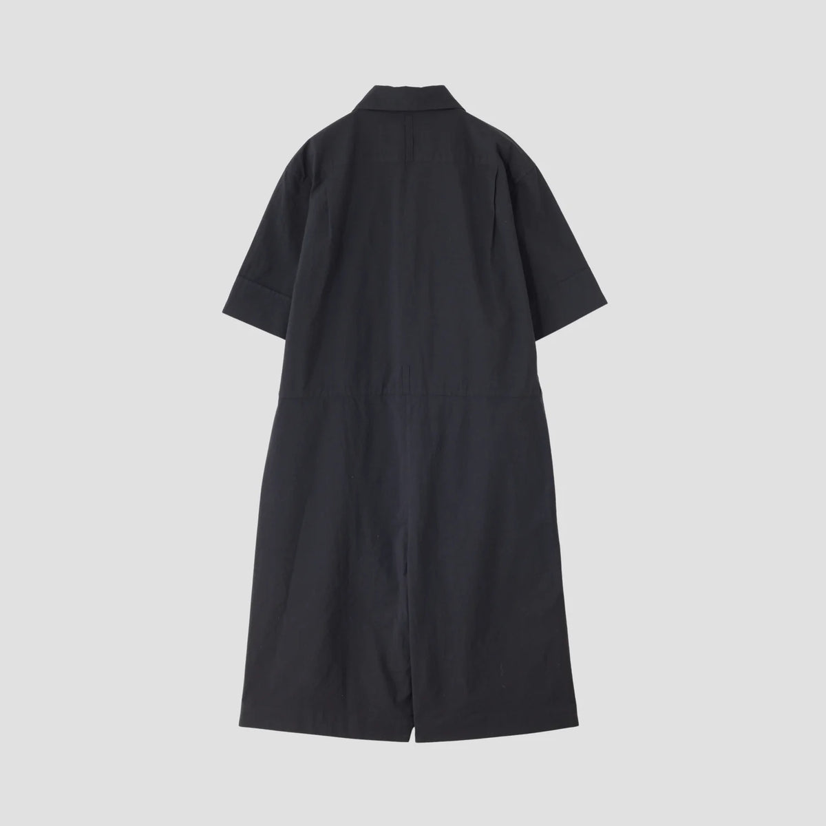 MATT COTTON SILK POPLIN DRESS