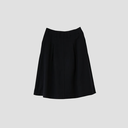 WOOL SERGE SKIRT
