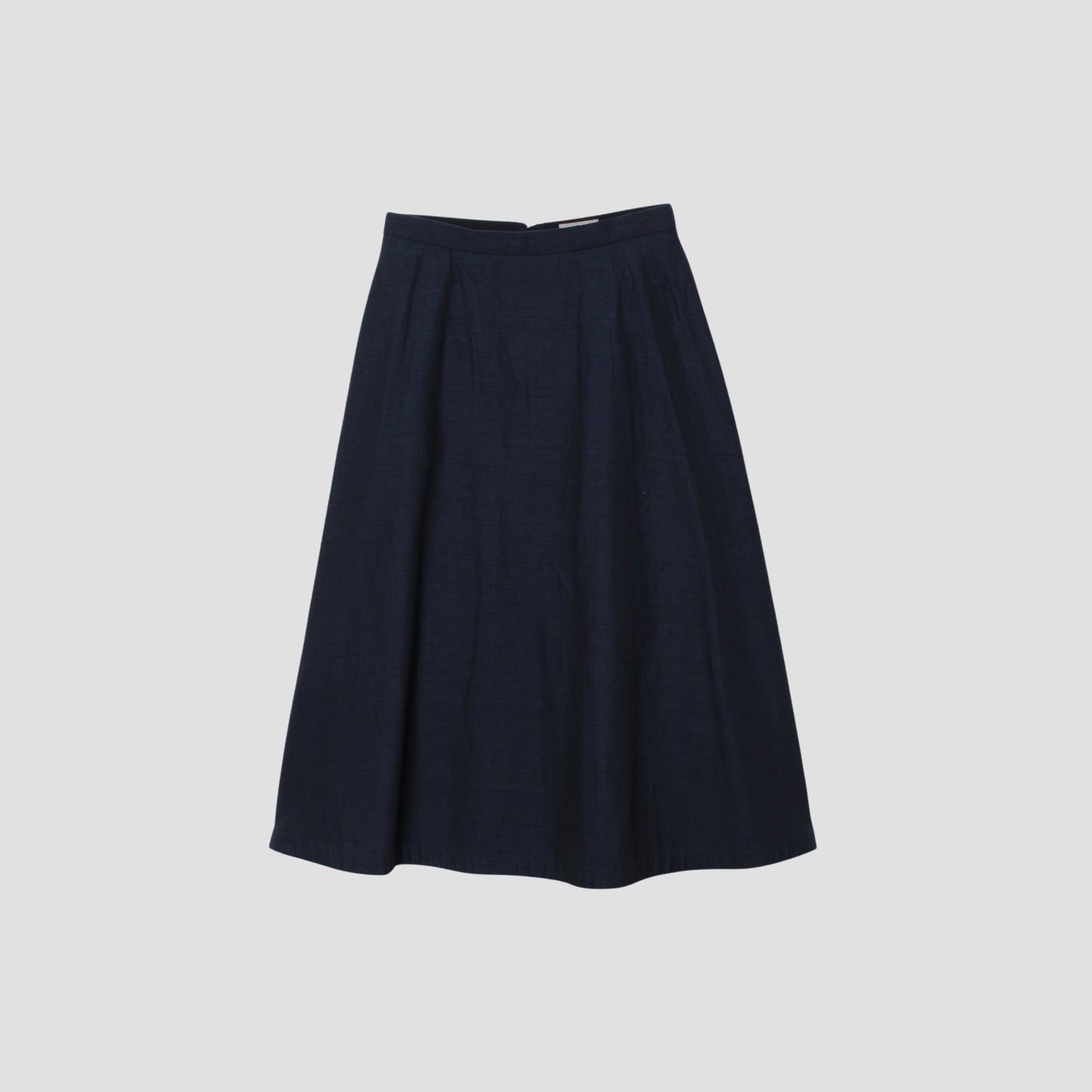 HIGH TWIST COTTON LINEN SKIRT