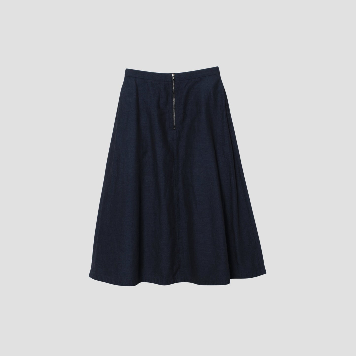 HIGH TWIST COTTON LINEN SKIRT