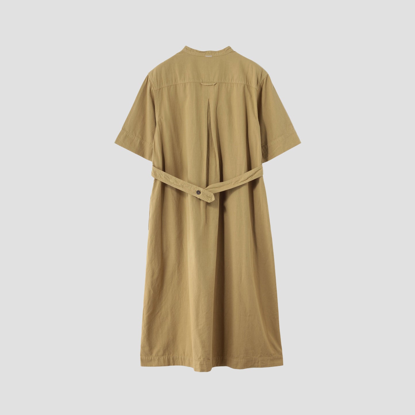 COTTON LINEN SHIRTING DRESS