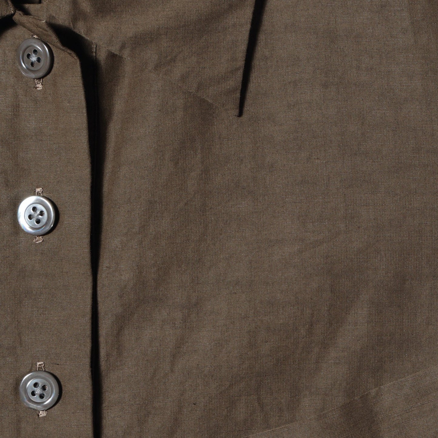 FINE PLAINWEAVE COTTON LINEN DRESS