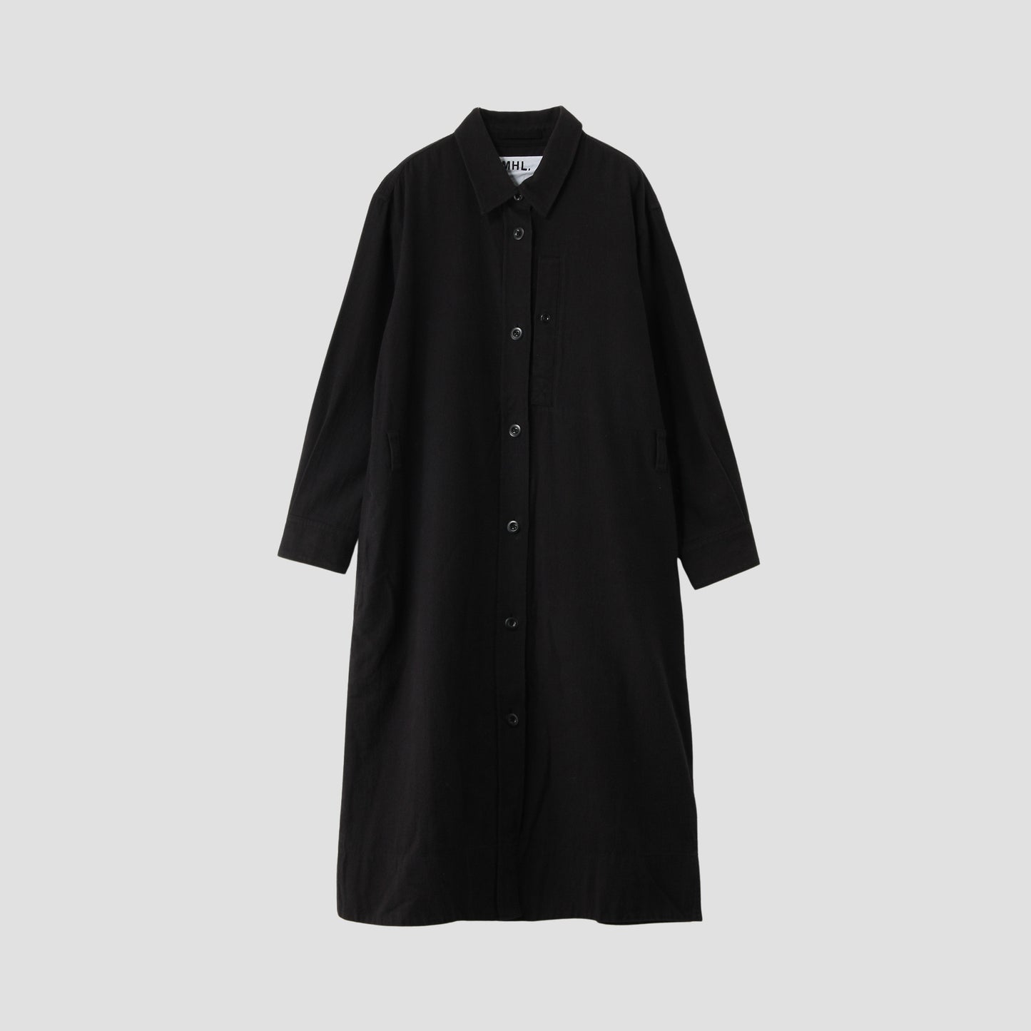 JAPANESE WOOL SHIRTING DRESS