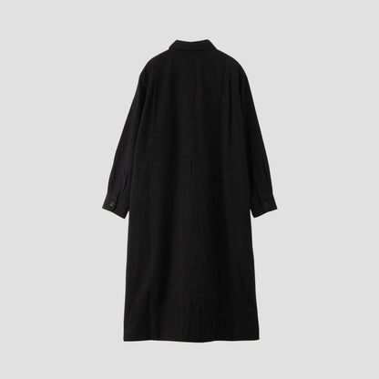 JAPANESE WOOL SHIRTING DRESS