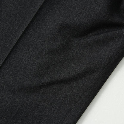 FINE WOOL TWILL TROUSERS