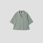 WORN COTTON PLAINWEAVE SHIRT