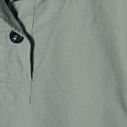 WORN COTTON PLAINWEAVE SHIRT