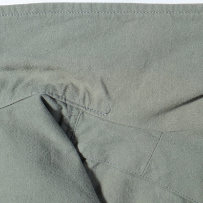 WORN COTTON PLAINWEAVE SHIRT
