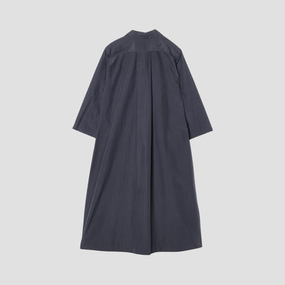 SILK COTTON POPLIN DRESS