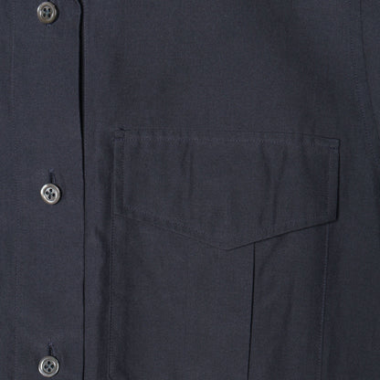 SILK COTTON POPLIN DRESS
