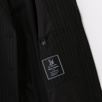 STRIPE WOOL PLAINWEAVE JACKET