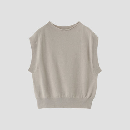 WOOL CASHMERE SLIPOVER KNIT