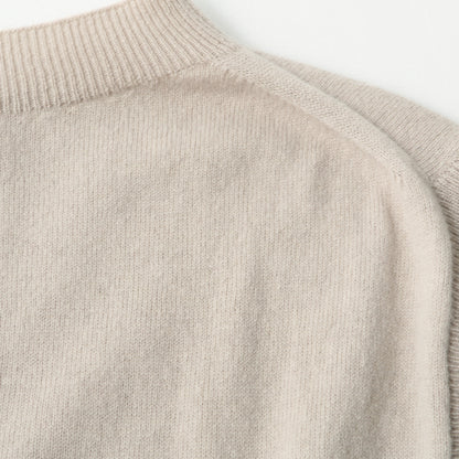 WOOL CASHMERE SLIPOVER KNIT