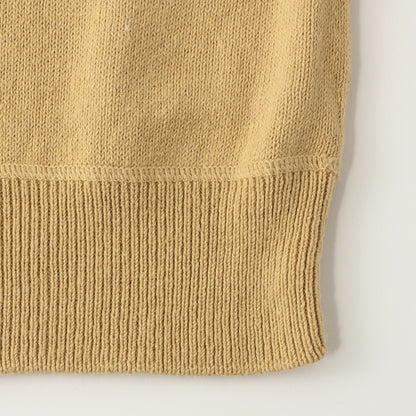 NATURAL YARN COTTON LINEN KNIT