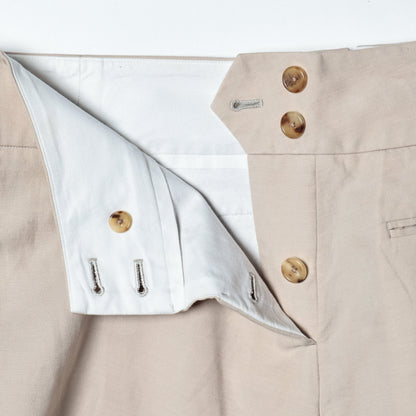 COTTON LINEN OXFORD SKIRT