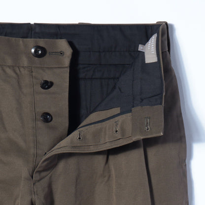 MILITARY CHINO COTTON TROUSERS