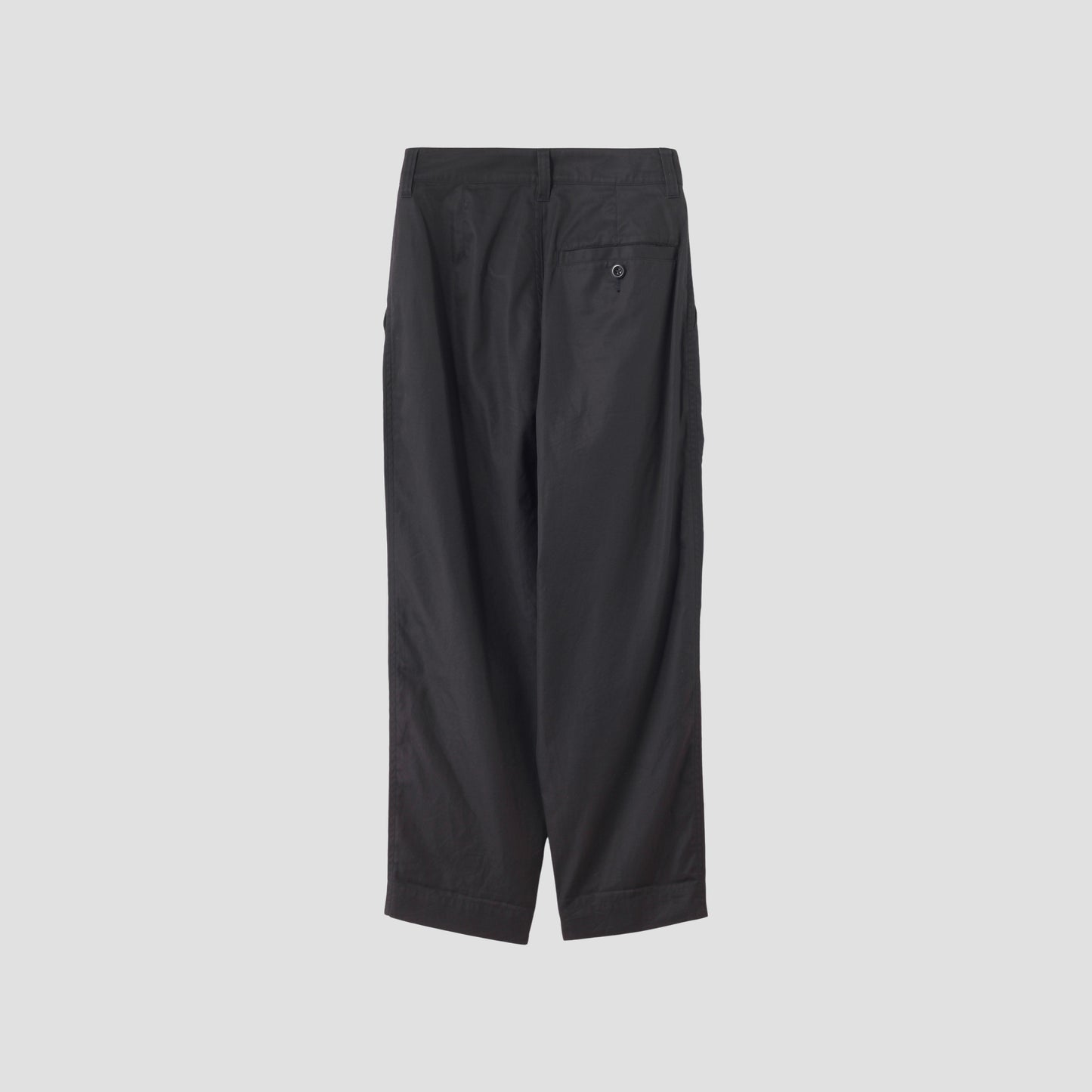 CRISP COTTON TWILL TROUSERS