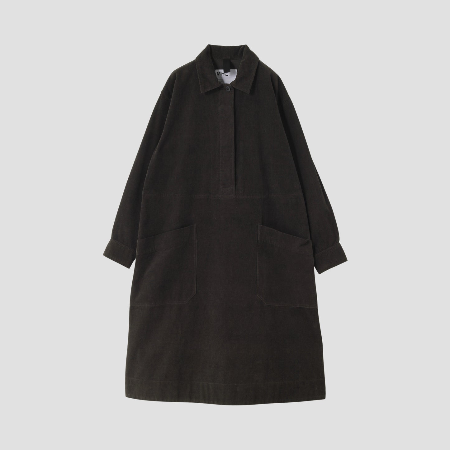DRY COTTON NEEDLECORD DRESS