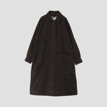DRY COTTON NEEDLECORD DRESS