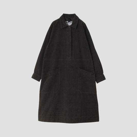 DRY COTTON NEEDLECORD DRESS