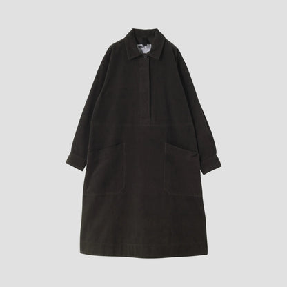 DRY COTTON NEEDLECORD DRESS