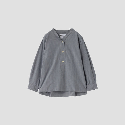 TINY GINGHAM COTTON SHIRT
