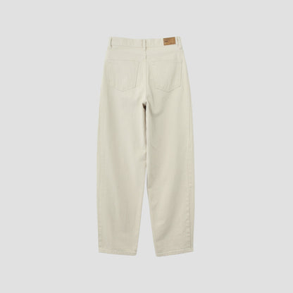 WHITE DENIM TROUSERS