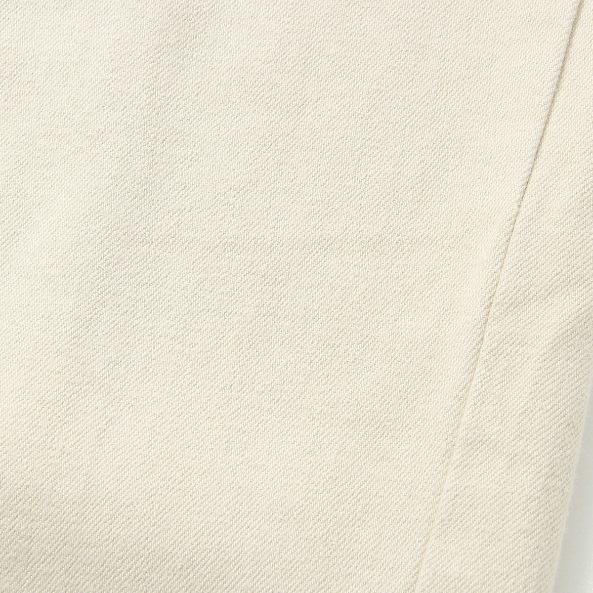 WHITE DENIM TROUSERS