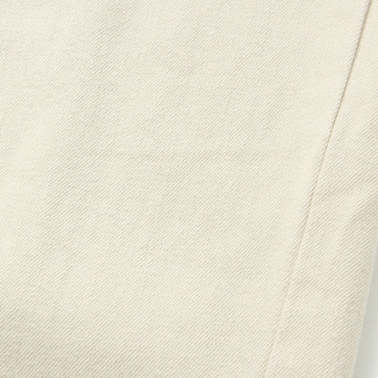 WHITE DENIM TROUSERS