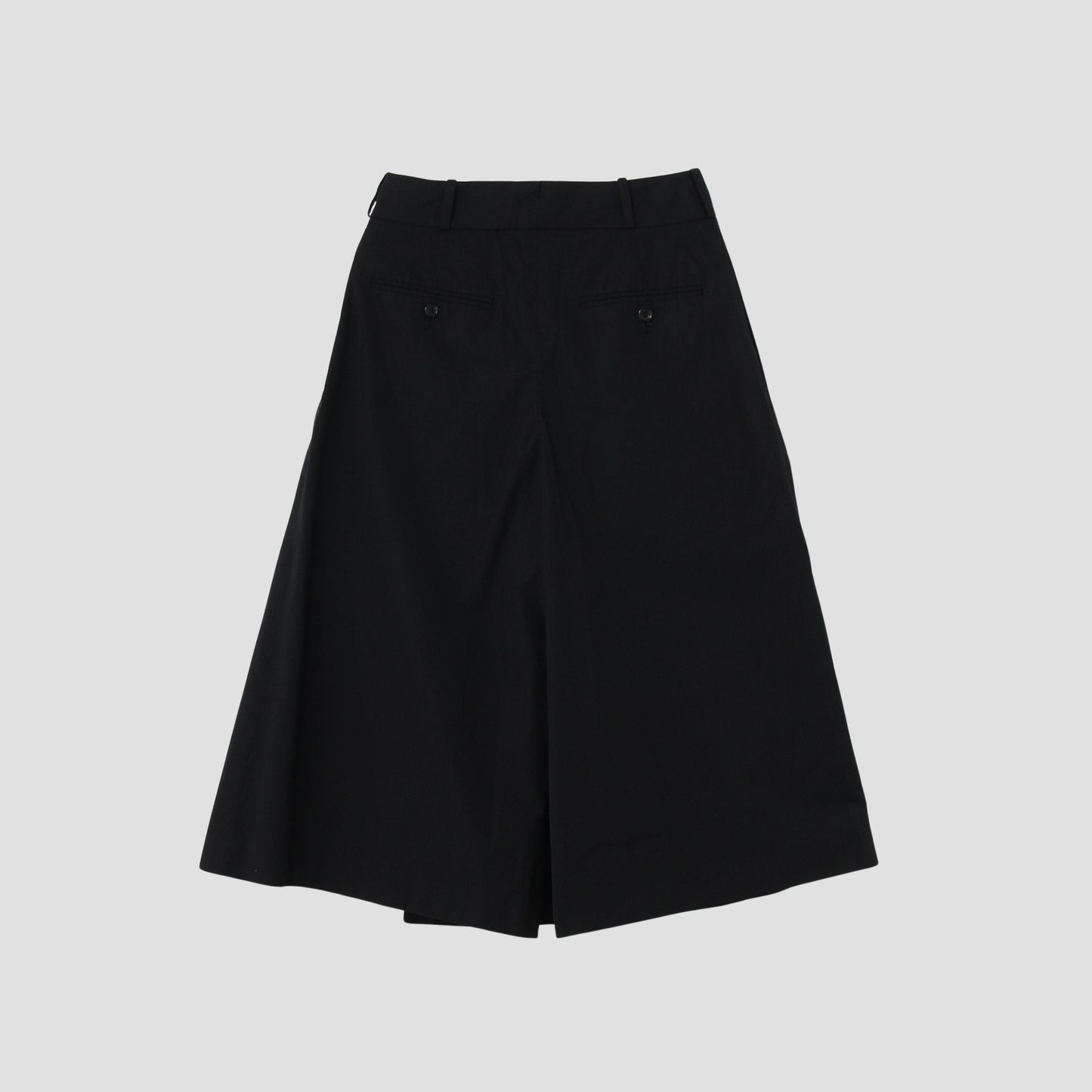 YARN DYED CRISP COTTON TROUSERS