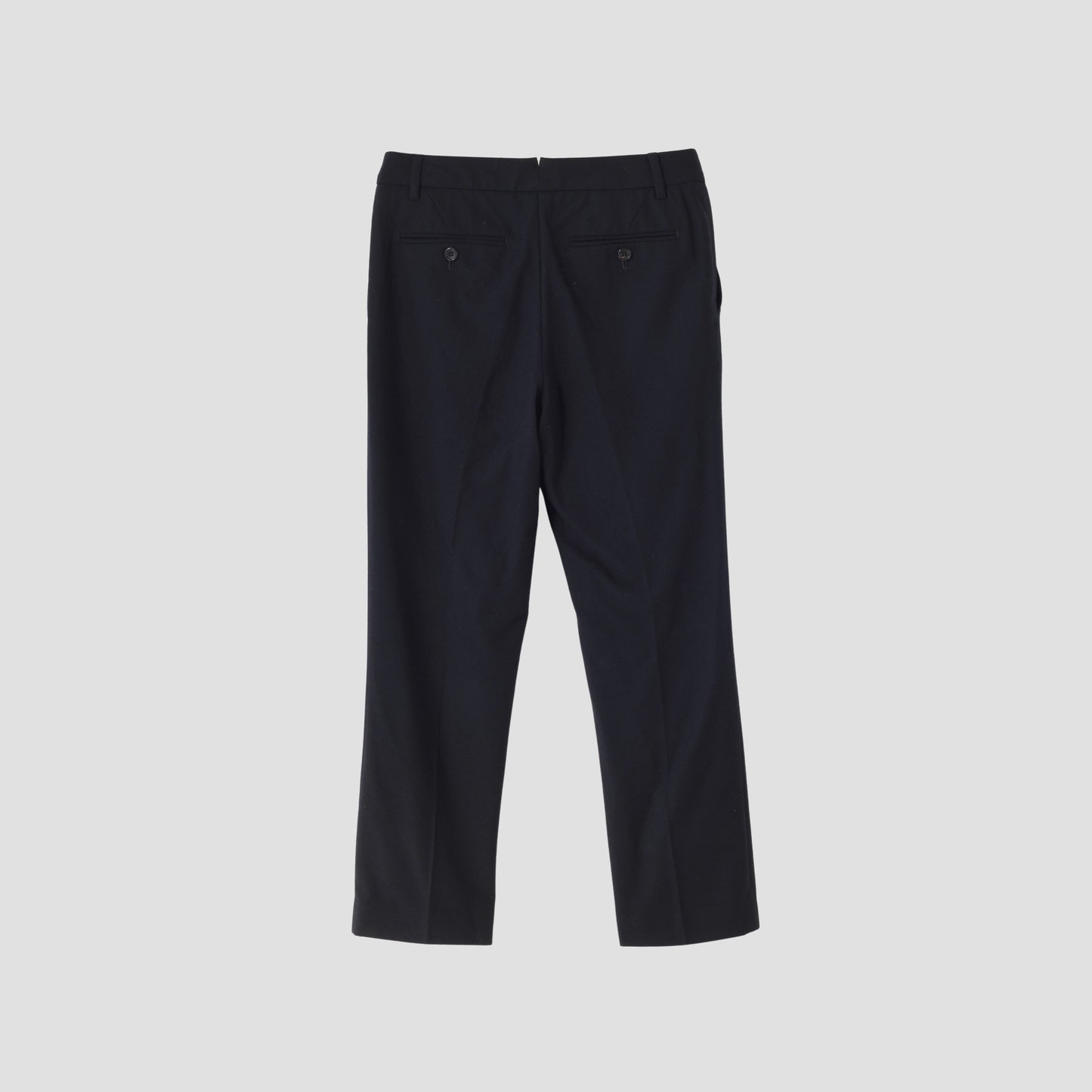 FINE WOOL FLANNEL TROUSERS