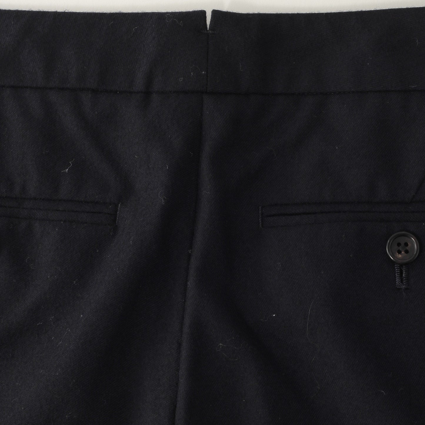 FINE WOOL FLANNEL TROUSERS