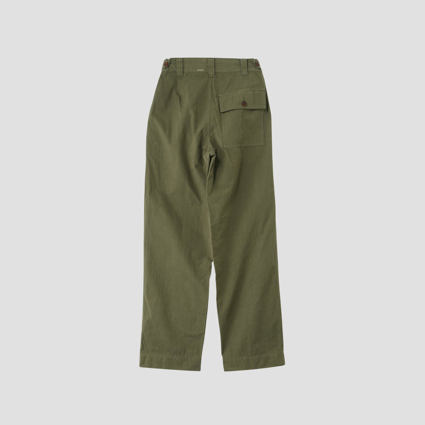 GARMENT DYE LIGHTWEIGHT PLAINWEAVE TROUSERS