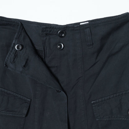 HIGHTWISTED COTTON LINEN SKIRT