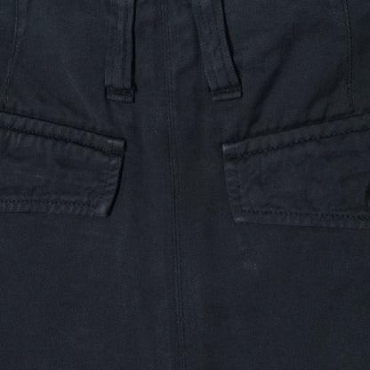 HIGHTWISTED COTTON LINEN SKIRT