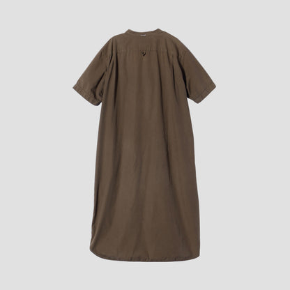 GARMENT DYE BASIC POPLIN DRESS