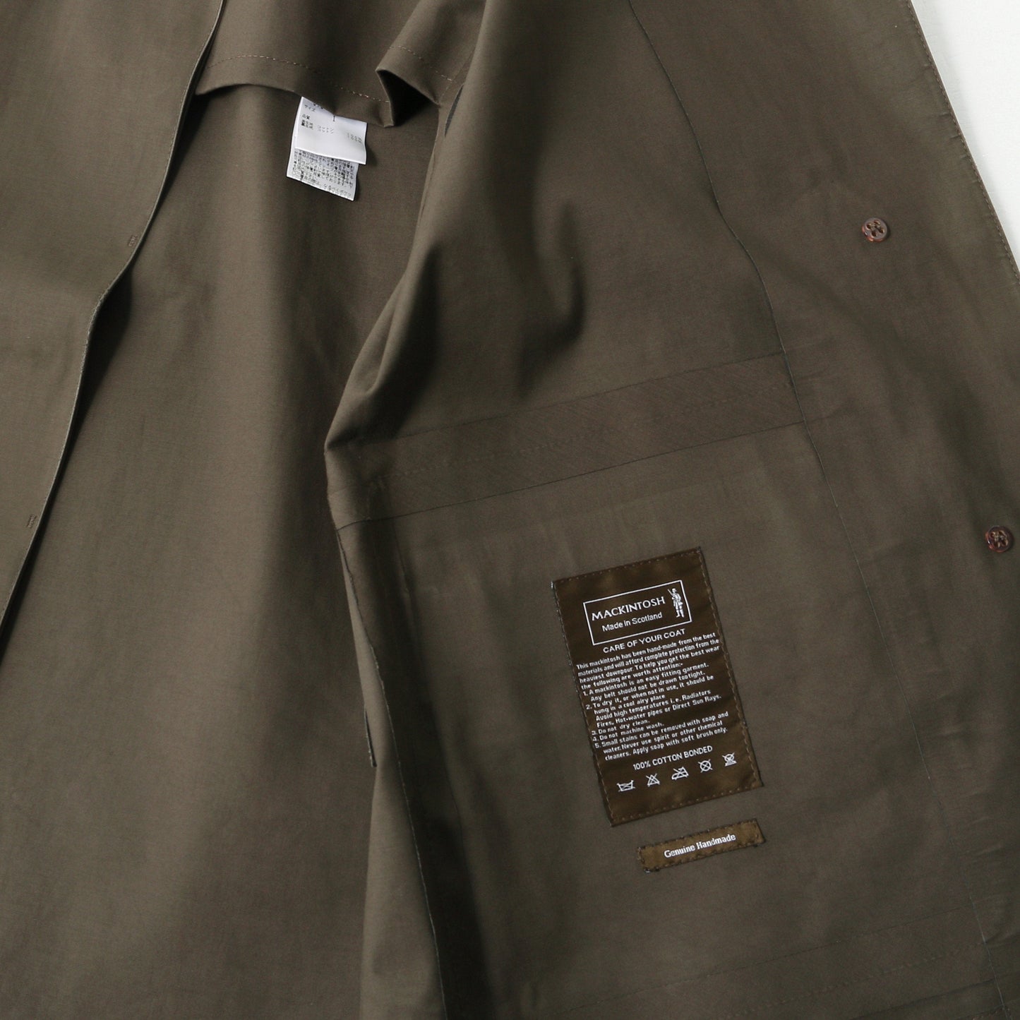 PROOFED COTTON COAT
