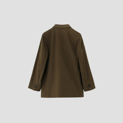 MATT COTTON TWILL JACKET