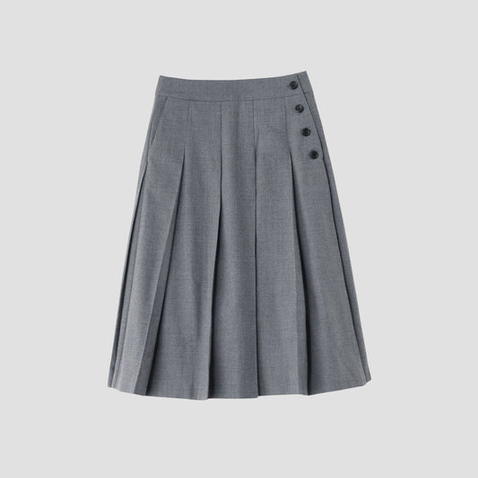 FLANNEL WOOL SKIRT