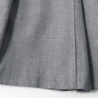 FLANNEL WOOL SKIRT