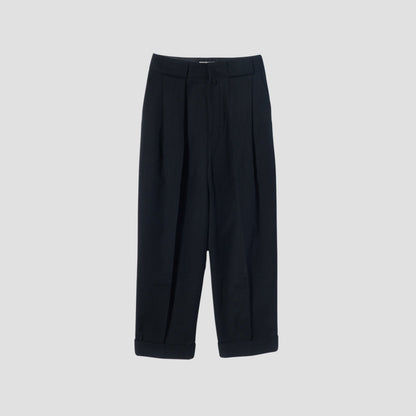 WOOL COTTON TROUSERS