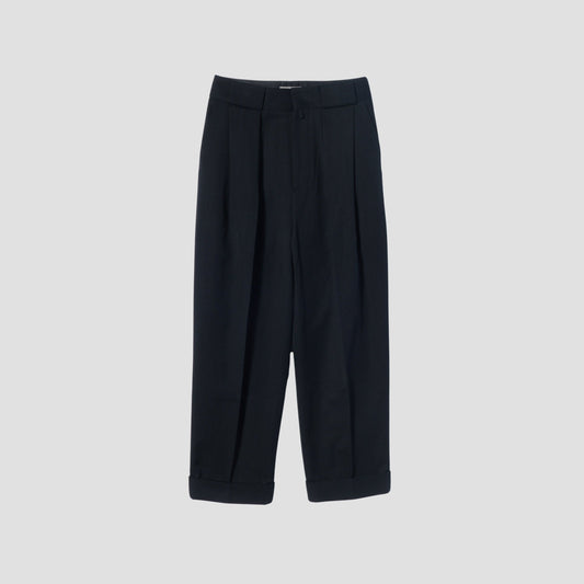 WOOL COTTON TROUSERS