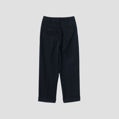 WOOL COTTON TROUSERS