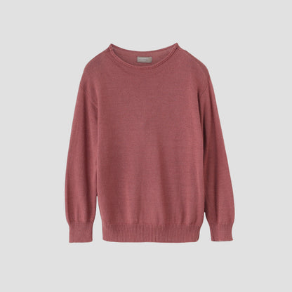 WOOL LINEN JUMPER KNIT